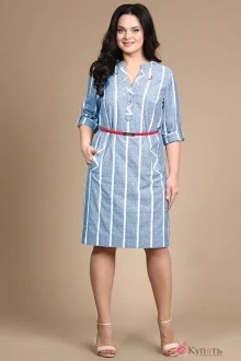 Платье ALANI COLLECTION 716 светло-голубой