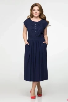 Платье УТИЛЬ PANDA 374180 темно-синий
