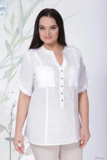 Блузка LeNata 12895 белый