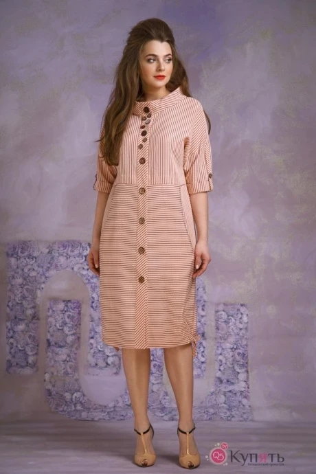 Платье Магия Моды 1361 пудра #1