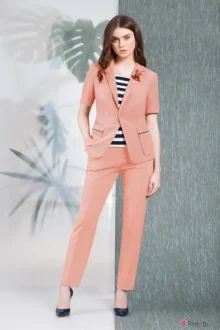 Брючный костюм Lokka 282-4 пудра