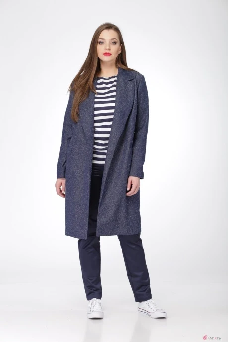 Пальто MALI 503 темный джинс #1