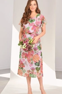 Платье Мишель Стиль 707А цветы