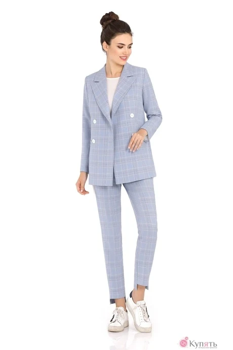 Брючный костюм УТИЛЬ PiRS 412 голубой #1