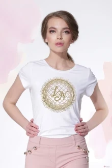Блузка, туника, рубашка LeNata 11900 белый