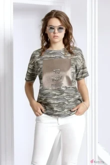 Блузка, туника, рубашка KALORIS 1414