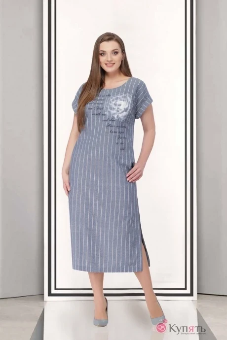 Платье TAiER 694 голубой #1