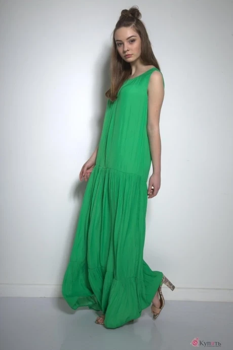 Платье PUR PUR 01-569 зелёный #1