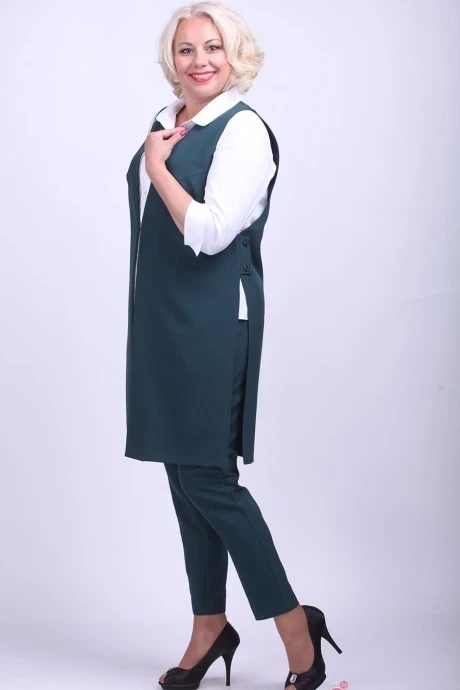 Жилетка Camelia 17175/3 темная бирюза #1