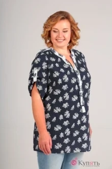 Блузка, туника, рубашка Таир-Гранд 6210 синий