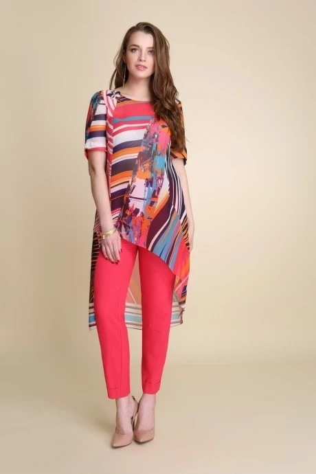 Брючный костюм *Распродажа Магия Моды 1244 оранж как на доп. фото #1