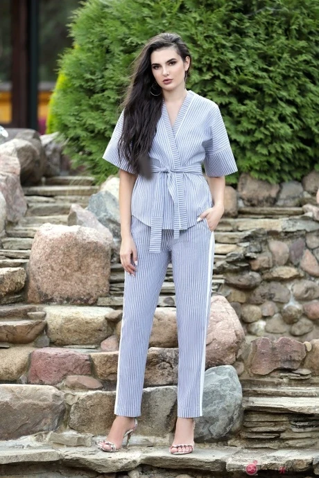 Брючный костюм УТИЛЬ PiRS 441 серый #1