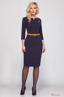 Платье Beautiful&Free 1313 тёмно-синий