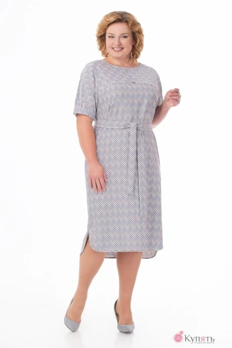 Платье БелЭкспози 958-2 розовый #1