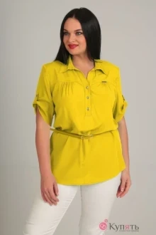 Блузка, туника, рубашка Таир-Гранд 62171 горчица
