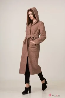 Пальто Rosheli 387 кофе с молоком