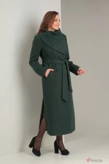 Пальто Diamant 1142 зелёный