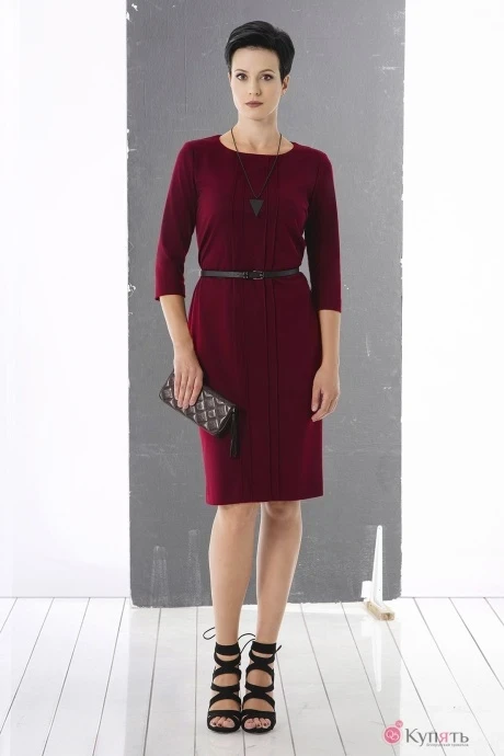 Платье GIZART 7025 бордо #1