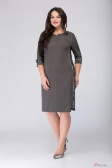 Платье Ладис Лайн 956/1 графит