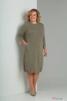 Платье Diamant 1300 олива