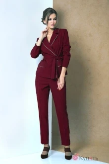 Брючный костюм Fantazia Mod 3258 бордо