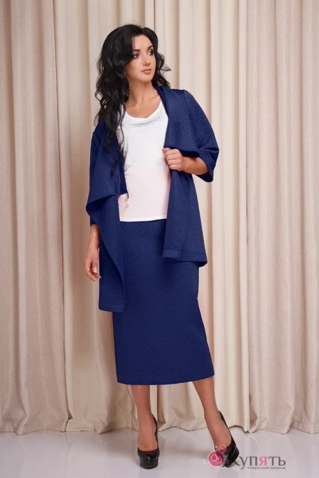 Юбочный костюм Anastasia 160 синий #1