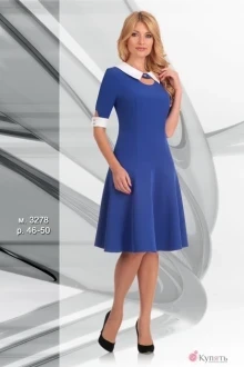 Платье Deluiz N 3278 василёк