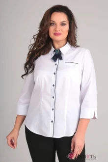 Блузка, туника, рубашка Таир-Гранд 62311-1 белый