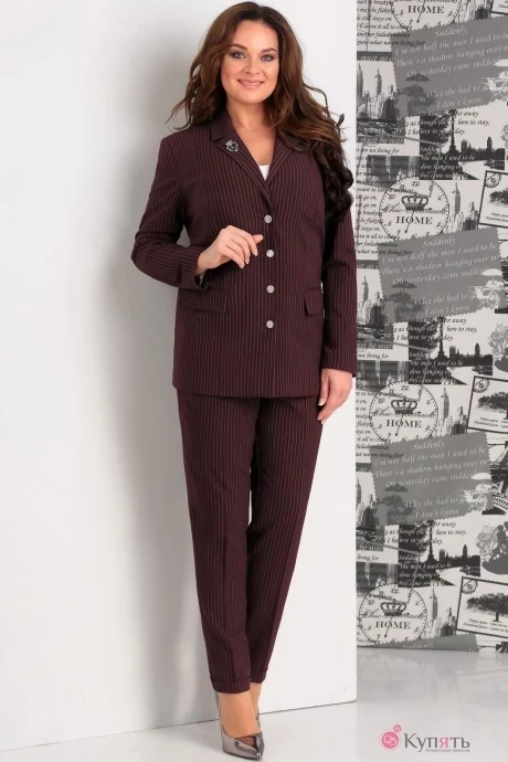 Брючный костюм Jurimex 1846-3 бордо #1
