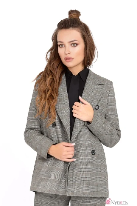 Жакет (пиджак) УТИЛЬ PiRS 498 темно-серый #1