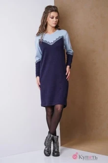 Платье Fantazia Mod 3294 сине-голубое