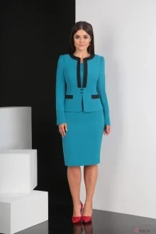 Платье Мода-Юрс 2390 морская волна