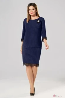 Юбочный костюм Lady Secret 1582 синий