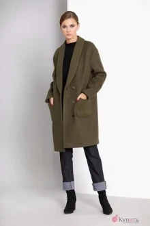 Пальто EOLA 1538 хаки