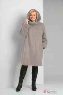 Пальто Diamant 1016 серый