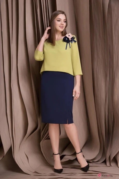 Платье Lokka 409 лайм #1