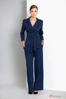 Брючный костюм EOLA 1537 синий