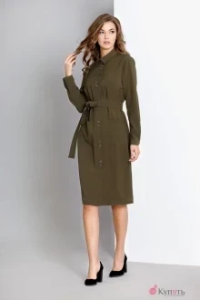 Платье EOLA 1552 оливка