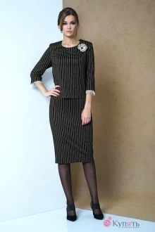 Юбочный костюм Fantazia Mod 3127 черный