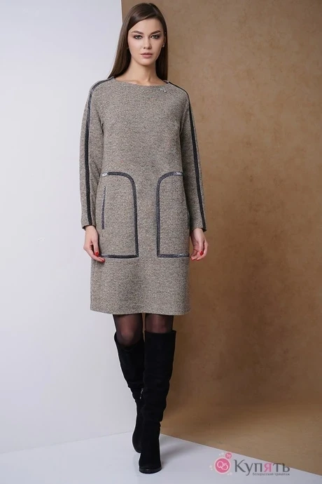 Платье Fantazia Mod 3129 бежевый #1