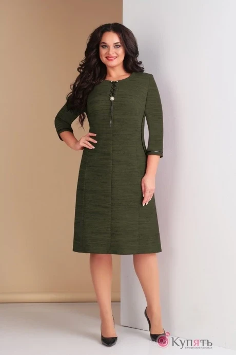 Платье Ksenia Style 1589 хаки #1