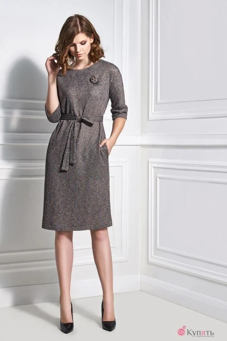 Платье Bazalini 3375 коричневые тона #1