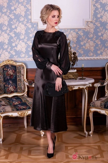 Платье Euromoda 190/1 черный #1