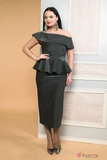 Платье Moda-Versal 1860 серебро