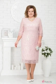Платье Нинель Шик 2188 пудра