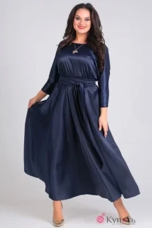 Платье Таир-Гранд 6534 тёмно-синий