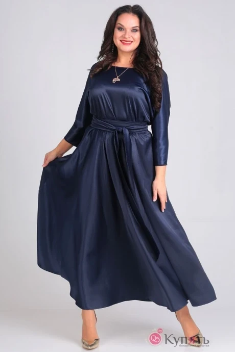 Платье Таир-Гранд 6534 тёмно-синий #1