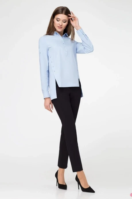 Блузка, туника, рубашка УТИЛЬ PANDA 393341 голубой #1