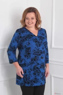 Туника Орхидея Люкс 927 синий