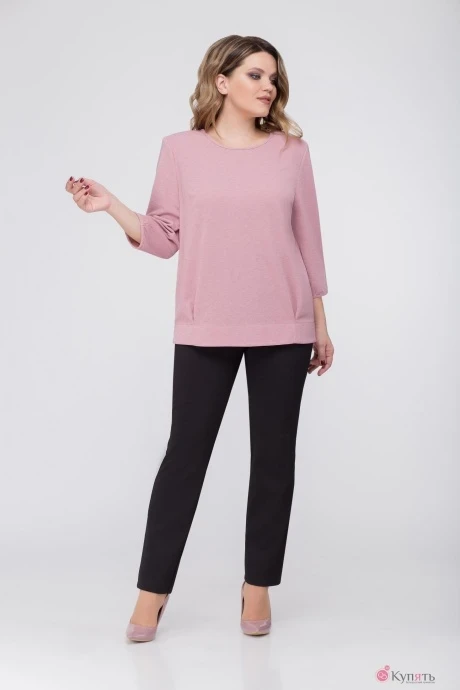 Блузка, туника, рубашка Дали 2396 розовый #1